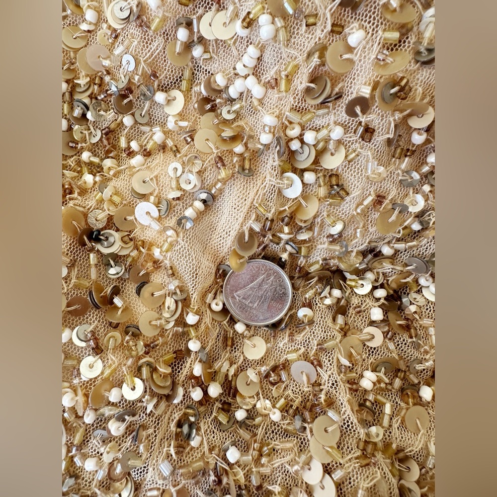 Zara Sequinned & Beaded Mini Skirt. Size XS - Picture 10 of 11